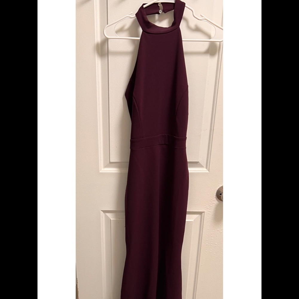 Purple Dress prom